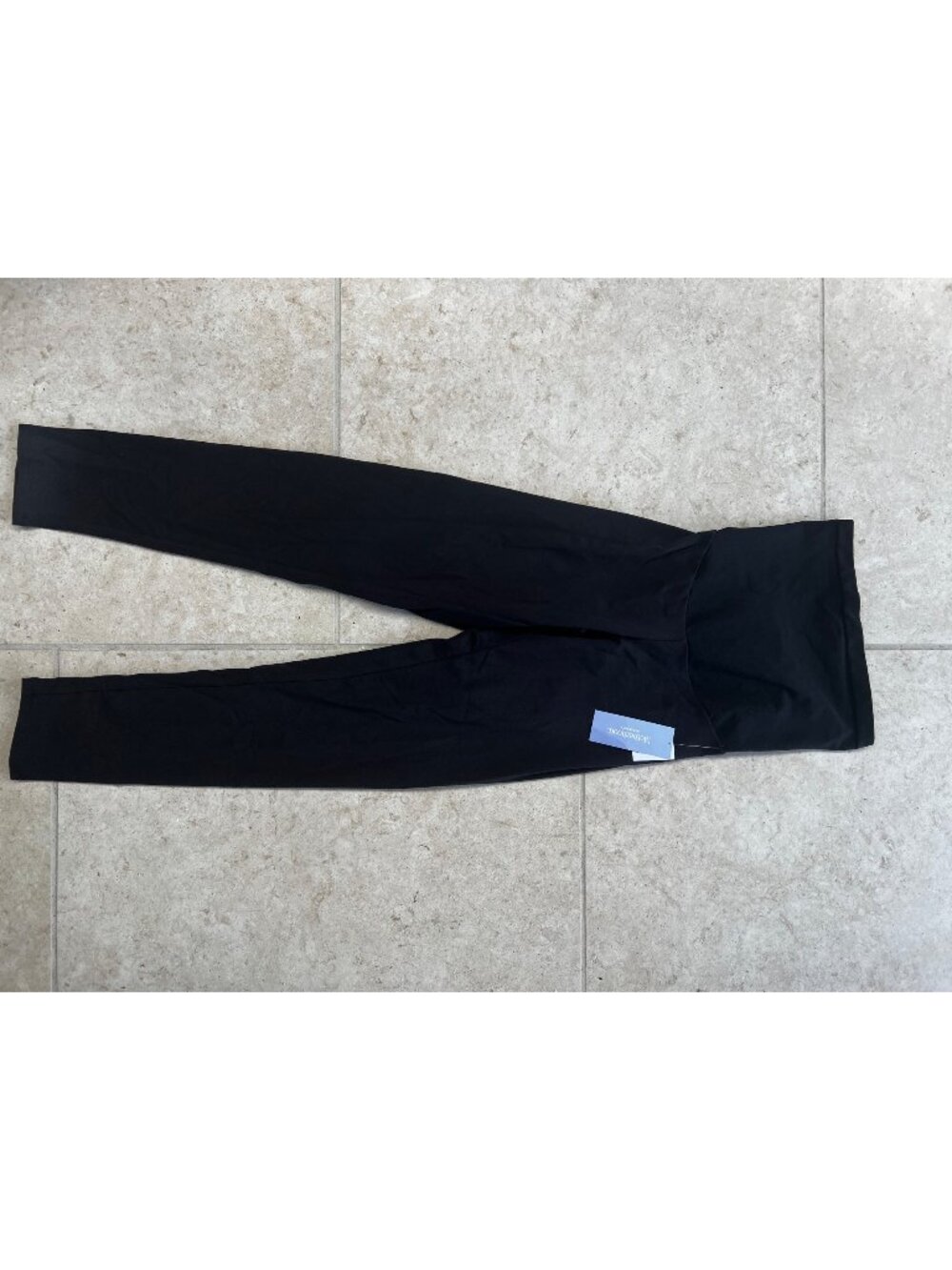NWT Women's Maternity Leggings Black High Waist Pregnancy Stretch Pants MEDIUM